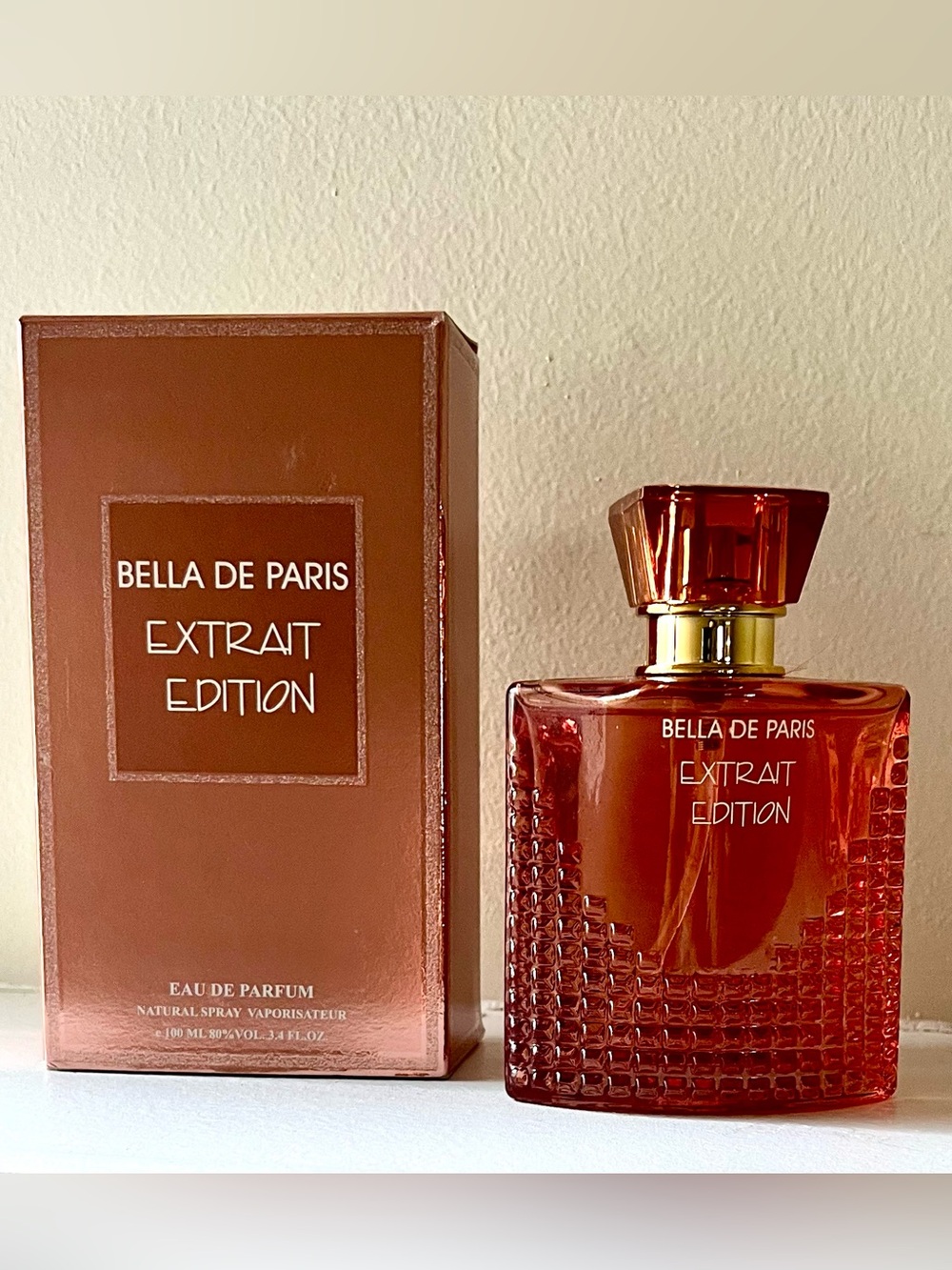 Bella De Paris Extrait Edition EDP 3.4oz 100ml Women Perfume Floral Musk NIB